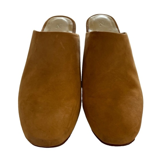 Nisolo Suede Paloma Mules Size 8 Heels Slides Slip Ons boho Neutral - Picture 12 of 16